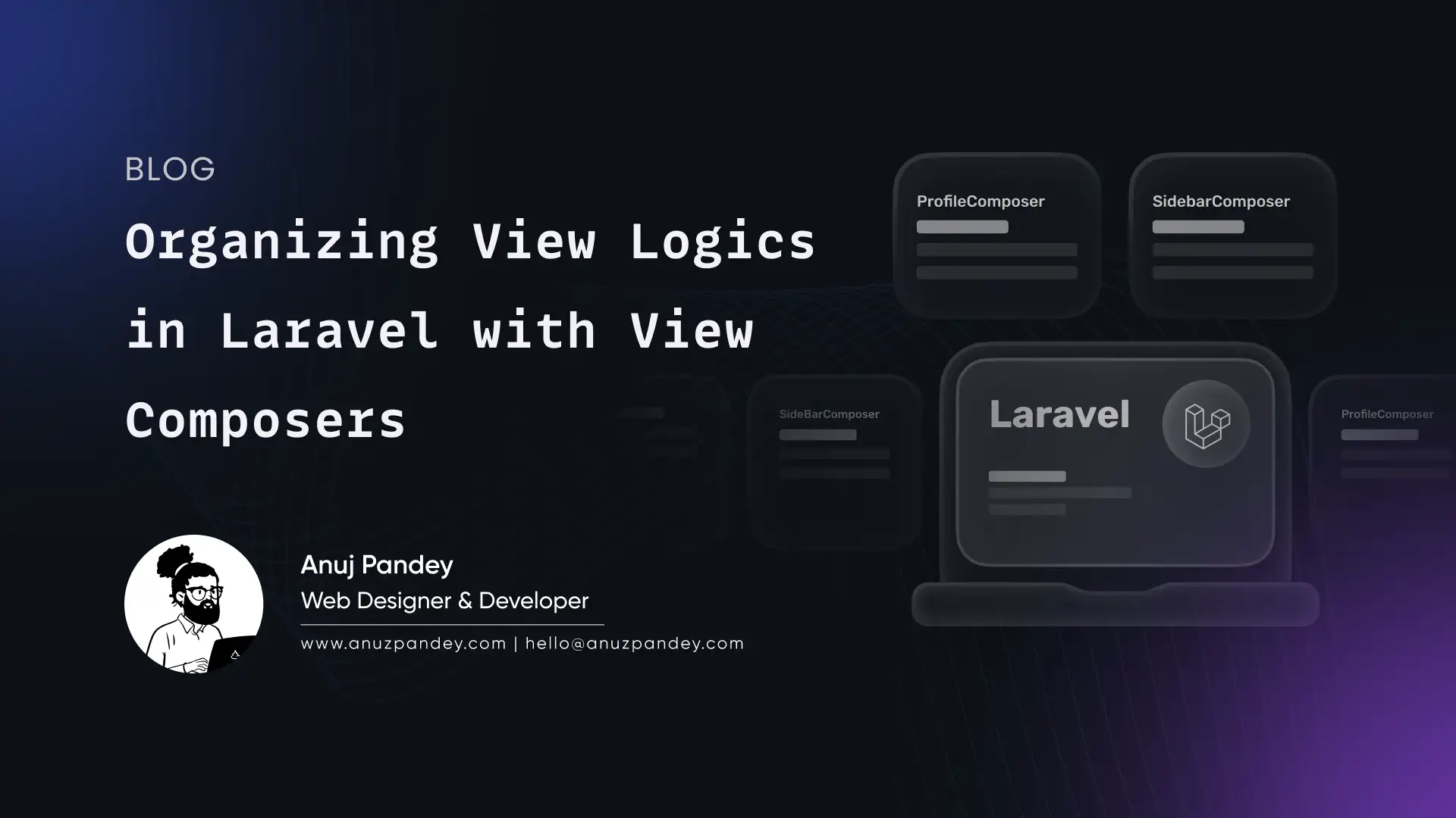 Organizing View Logics in Laravel with View Composers